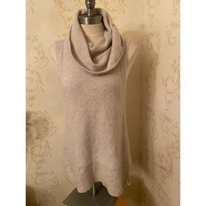 Saks Fifth Avenue Sleeveless 100% Cashmere Sweate… - image 1